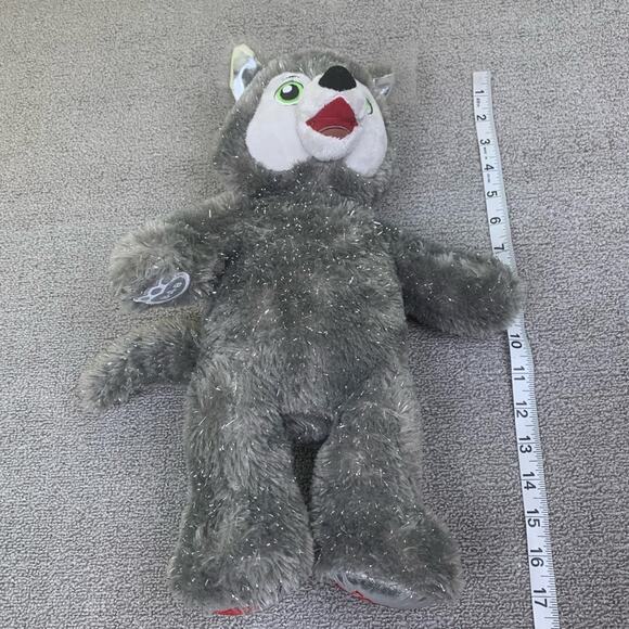 Build a Bear Wiley Wolf 25th Birthday Plush Stuffed Animal Great Wolf Lodge - Picture 4 of 8